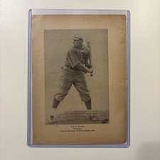 1919 Edd Roush Batting Champion Picture Cincinnati Reds Rare Baseball Antique