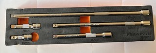 Franklin 5 piece 3/8” drive extension bar set – part no. XF 3865
