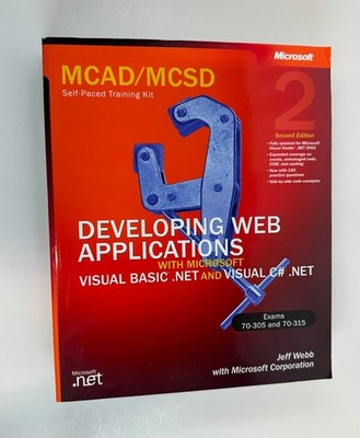 MCAD/MCSD Training Kit VB & C# .NET 2nd Ed 2003 GC Hardcover