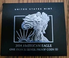 2024-S Proof $1 American Silver Eagle Box, OGP & COA 24EM