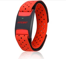 Heart Rate Monitor Armband, Bluetooth ANT+ Optical Heart Rate Sensor Arm Band...