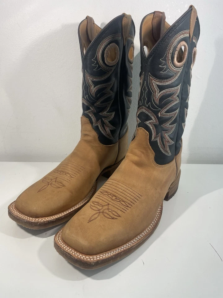 Botas Justin Estilo BR740 Marrón Cobre/Negro Hombre Talla 8.5 Usadas. Foto 2 de 4