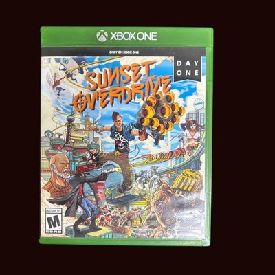 Sunset Overdrive Xbox One Day One Edition Game Disc & Case