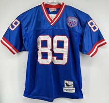Mitchell & Ness Throwback Mark Bavaro 1990 NY Giants Jersey Blue 48