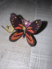 Vintage Danbury Mint Tropical Milkweed on Bougainvillea Butterfly Figurine