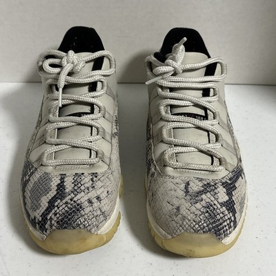 Size 11.5 - Air Jordan 11 Retro Low Light Bone Snakeskin | eBay display picture 1