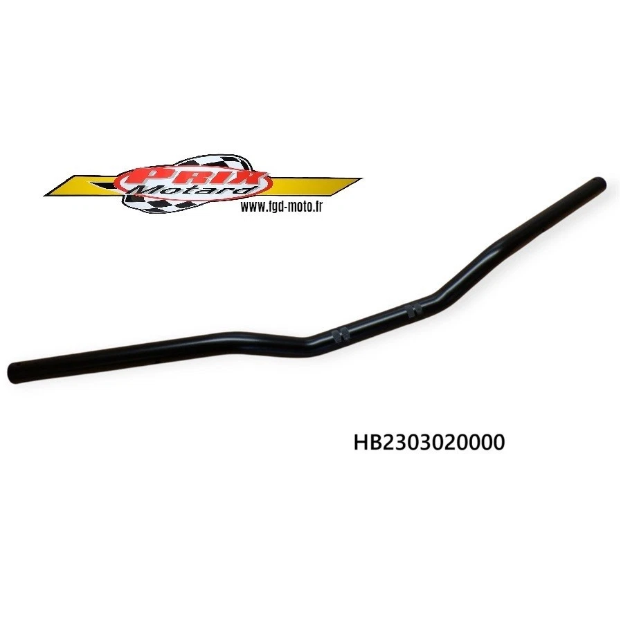 HONDA CB 650 F 2017 2018 2019 2020 GUIDON ACIER NOIR TYPE ORIGINE - Photo 1/4