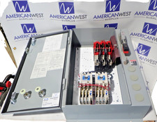 NEW Eaton ECN3612AAC Size 1 Outdoor 30A 600V Reversing Combination Starter 3R