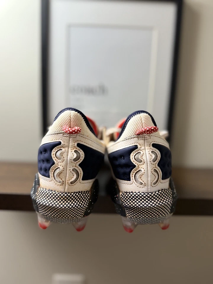 7.5m - Under Armour Harper 8 Elite TPU USA  Baseball Cleats [3027014-100] - Image 3 of 4