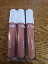 JOAH Glassify High Shine Lip Gloss Glazed GL003 *NEW* Lot Of 3