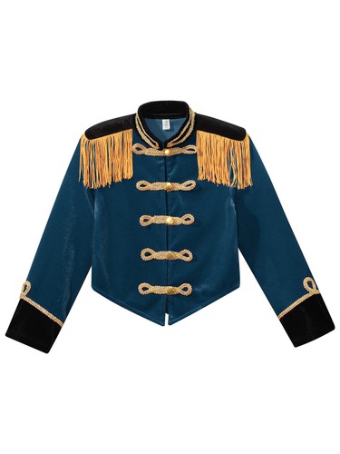 Ringmaster Festive Suit Children Stage Performance Costume Fancy Dress Up Coat - Picture 39 of 54