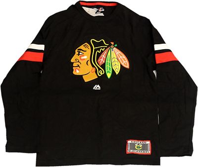 Chicago Blackhawks Power Hit Long Sleeve T-shirt-10328-10332 | eBay