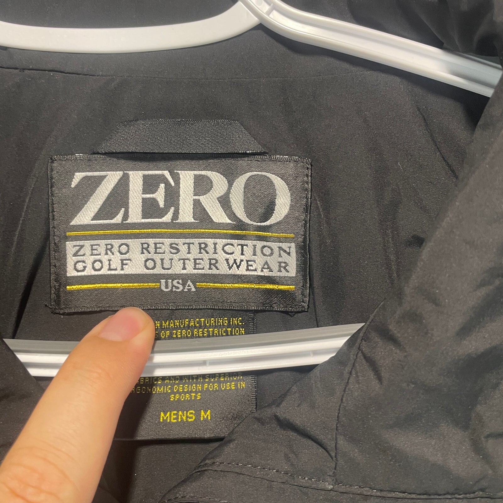 Zero Restriction Windbreaker Pullover 1/4 Zip Sz … - image 3