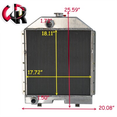 Tractor Radiator For Case IH/New Holland/Oliver/Allis Chalmers/Hesston ...