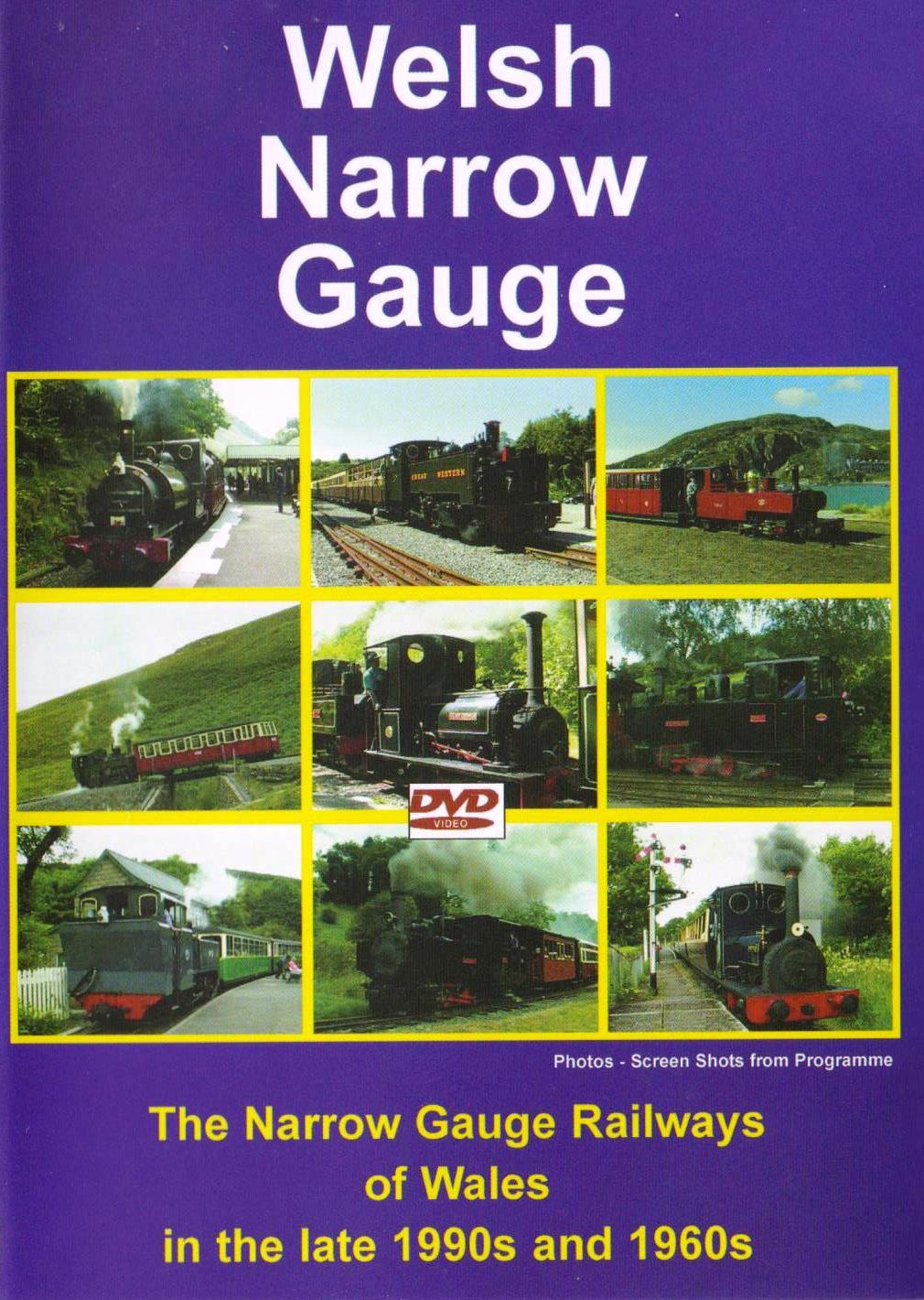 Welsh Narrow Gauge DVD Railways Wales Bala Lake Dinorwic Nantlle Penryn Talyllyn