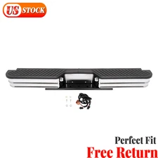 F150 Chrome Step Rear Bumper Fleetside Universal  Steel Powder Coated New