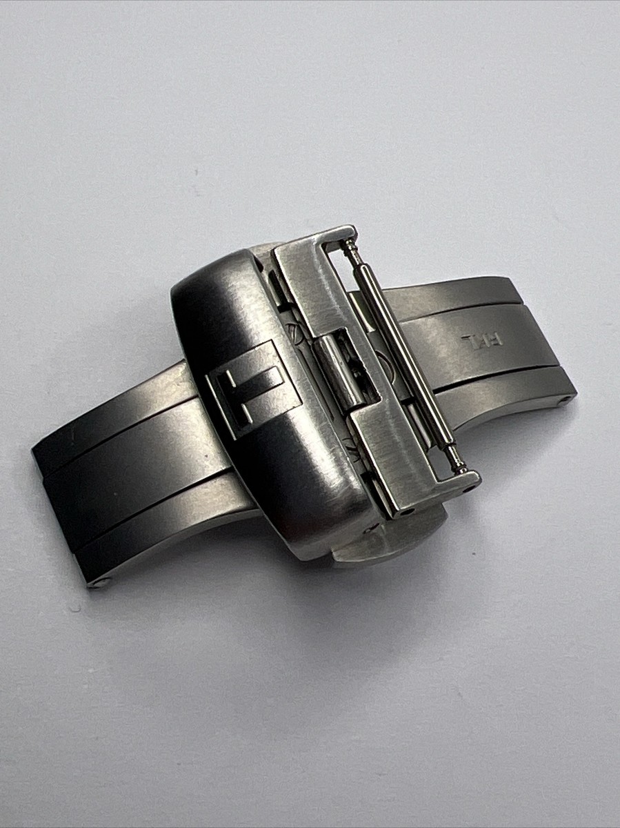 Authentic Tissot 20mm Brushed Satin Steel Deployant Deployment