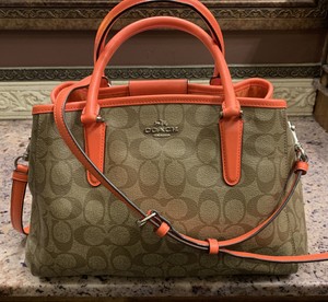 coach carryall satchel