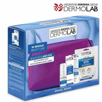 DERMOLAB Gesichtsritual Gel Augenkontur Volumizing + Anti-Aging Patch