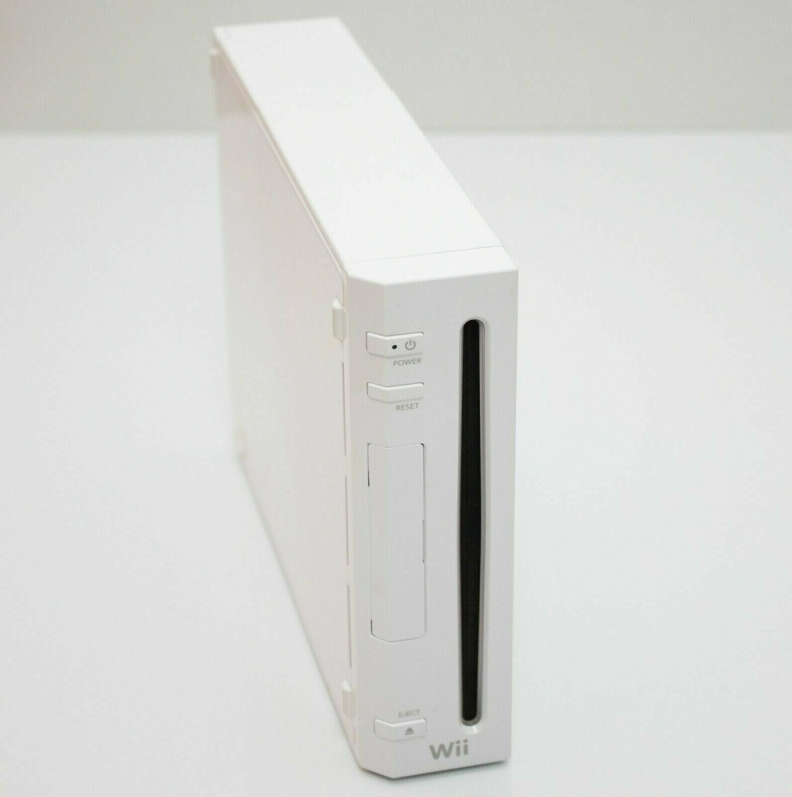 Nintendo Wii Console Only White Tested & Factory Reset 12 Month