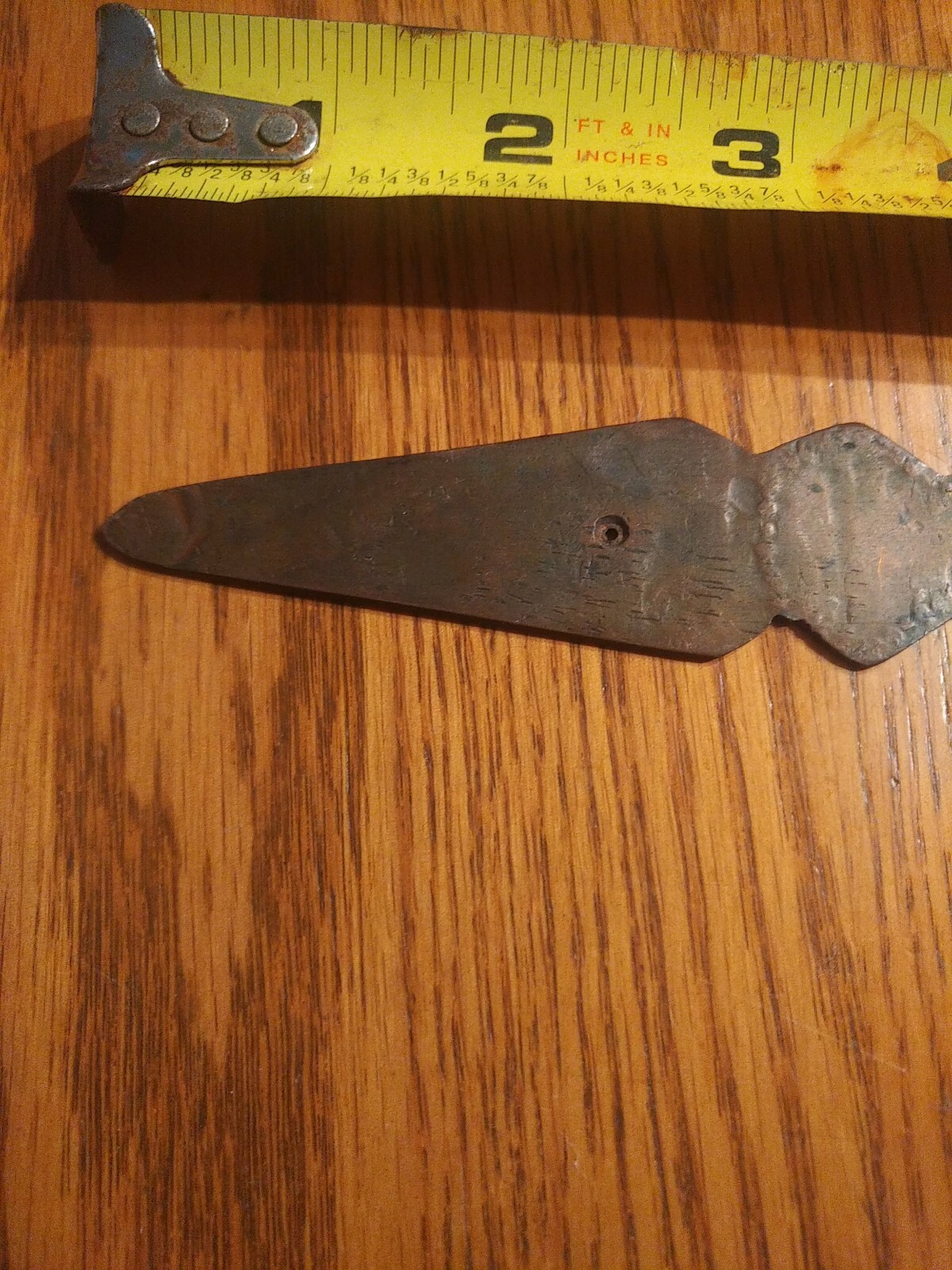 Vintage Homemade Copper Letter Opener eBay