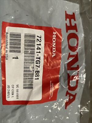 Genuine Honda Handle Outside 72141-TG7-B81