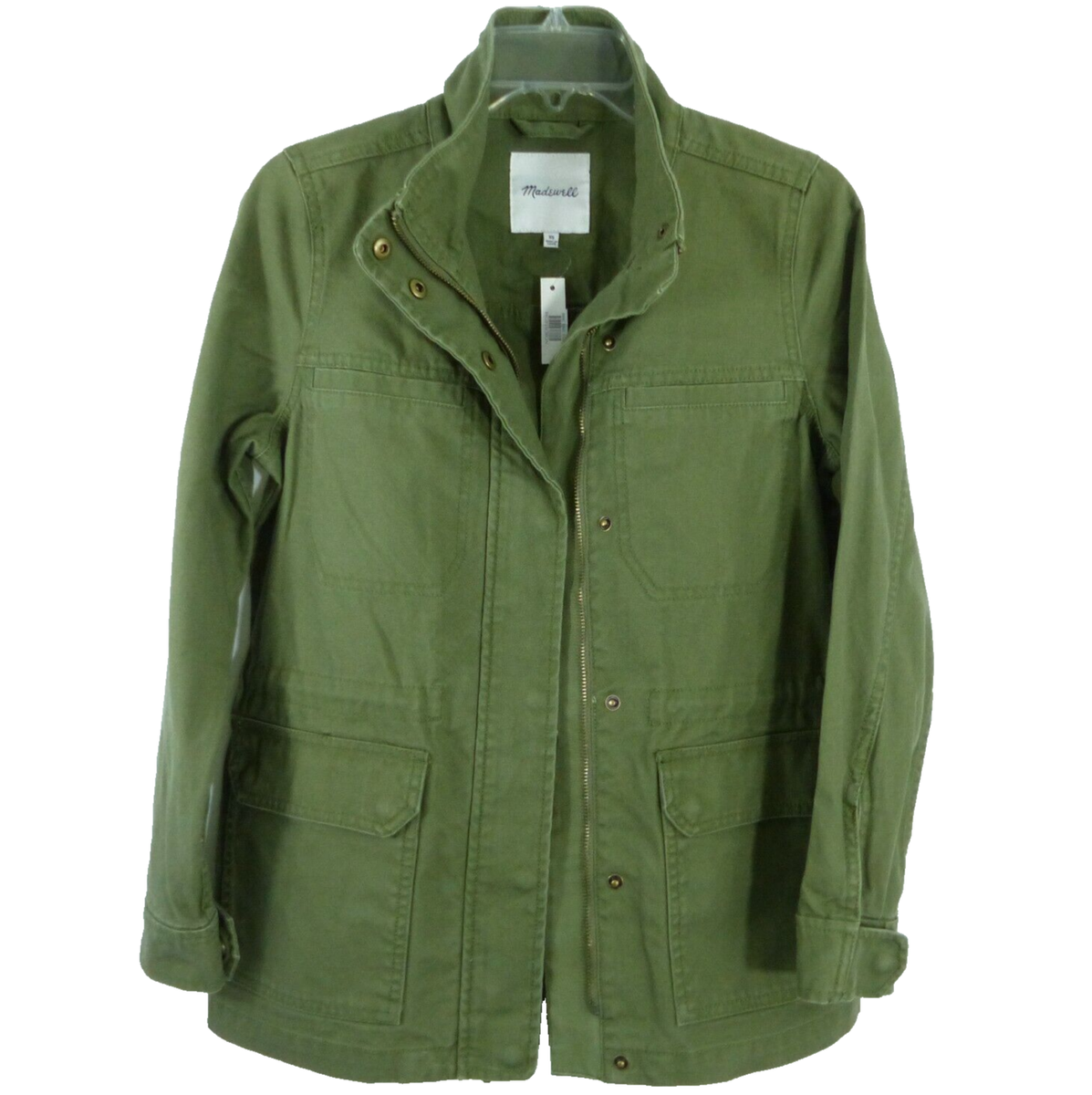Madewell Dispatch Jacket In Desert Olive Green Sz XS