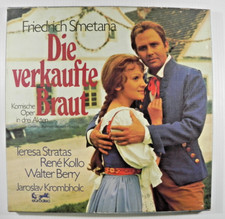 Smetana - Die Verkaufte Braut - Stratas Kollo Krombholc 3LP Eurodisc 89 036 XGR