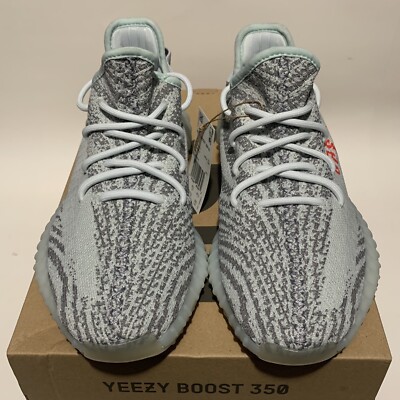 Adidas Yeezy Boost 350 V2 Blue Tint Men Size New B37571 (2021) Kanye West  YZY