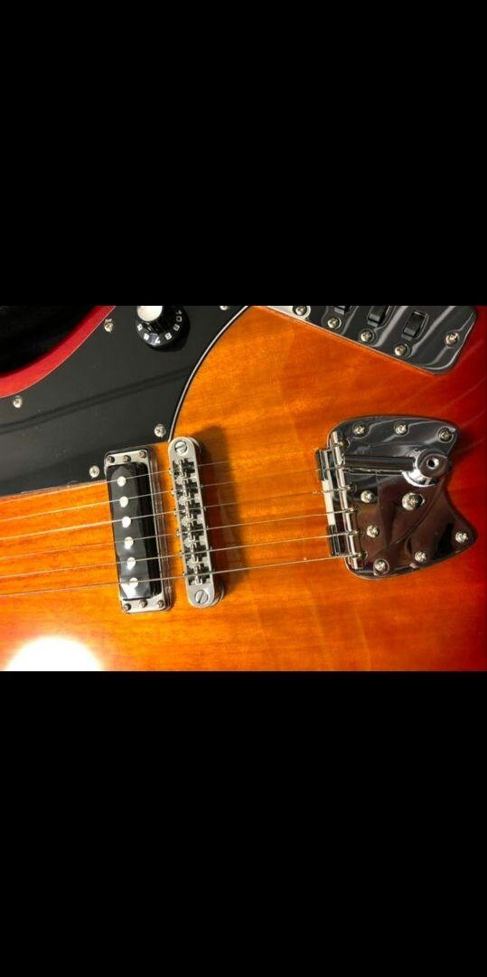 Hagstrom Impala Cherry Sunburst Bizarre Guitar used good Hagstrom Impala Cherry Sunburst Bizarre Guitar used good