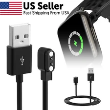 2-Pin 2.84mm Universal USB Data Charging Cable Magnetic Charger For Smart Watch