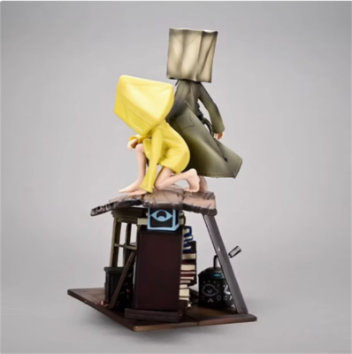 1/8 Anime Little Nightmare 2 Mono Action Figure Collection Desktop