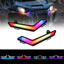 UTV Front LED Signature RGB Lights for Can-Am Defender & Defender Max 2020+