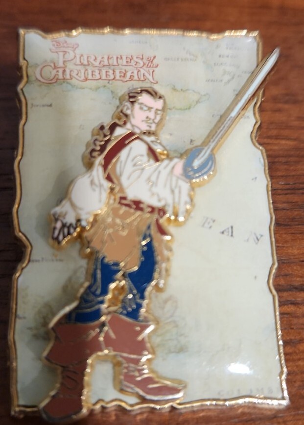 Disney Pin PIRATES OF THE CARIBBEAN WILL Artist Proof AP 00030