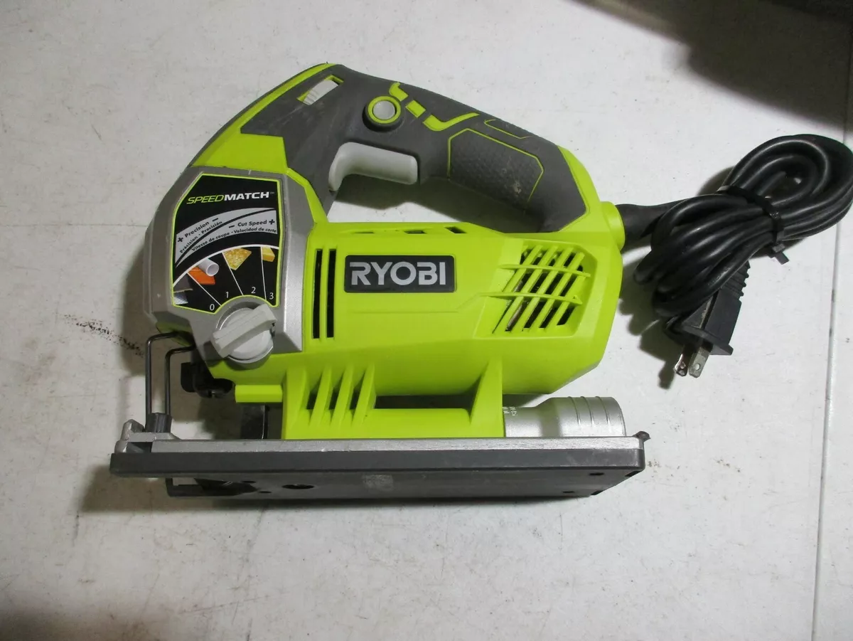 Ryobi 6.1 Amp Corded Variable Speed Orbital Jig Saw SPEEDMATCH