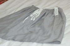 Opililai Girls Skirt Gray Cotton New Size 14 New with tags Made in Italy