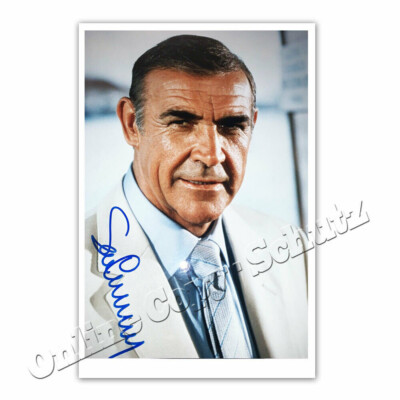 Remembering Sean Connery (1930 2020) James Bond 007 - Autogramm  (°06)