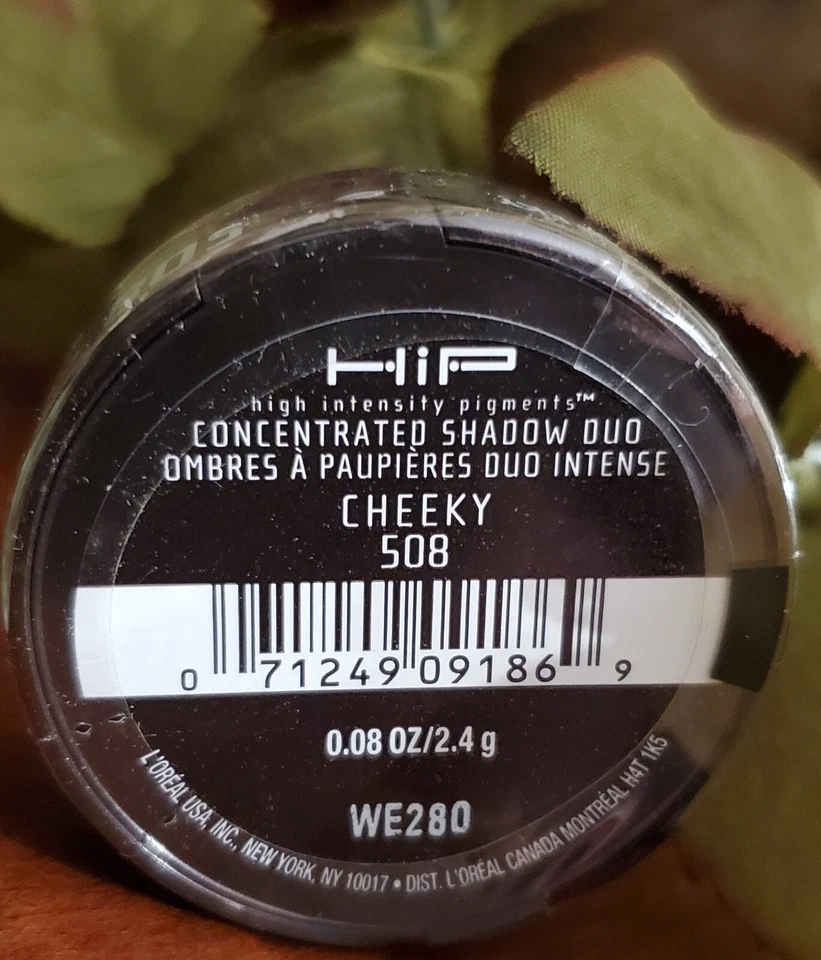 L'OREAL HiP High EYE SHADOW DUO #508 Cheeky Sealed NEW AUTHENTIC Hard TO Find - Image 2 of 3