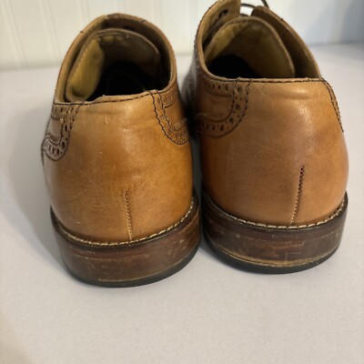 Cole Haan Air Giraldo Tan Suede Oxford Dress Shoes Mens 11.5 M C10313 Cole Haan  main image 4