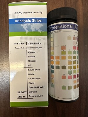 #ad #ad 10 Pack Urine Dipstick 11 Parameter Urinalysis Reagent Test Strips $59.99