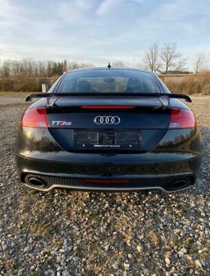 Spoiler Diffusor für Audi TT 8J Heckschürze Duplex Heckansatz Stoßstange TTRS RS