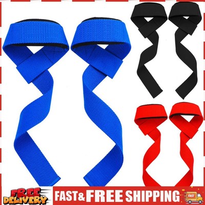 1 Pair Wrist Support with Padded Neoprene for Weightlifting Gym Deadlift Workout
