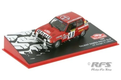 Talbot Samba Rallye Rouget Rallye Monte Carlo 1984 1:43 Altaya IXO - Photo 1/3