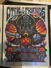 Oteil and Friends Tour Foil Poster Fall Tour 2024