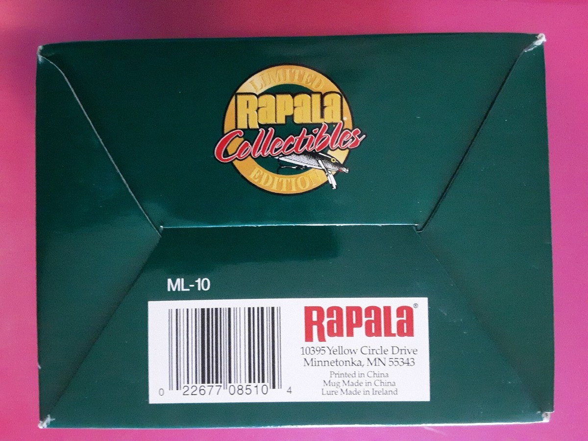 Coffret Cadeau Rapala : 2 Tasses + Leurres De Pêche – Neuf Sous Boîte