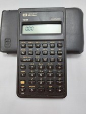 HP Hewlett Packard 10B Business Financial Calculator with Case  New Batteries