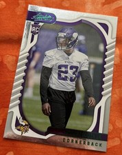 Andrew Booth Jr 2022 Panini Absolute #144 Green Foil SP Rookie RC Vikings