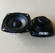 2pcs 3"inch 78mm speaker Loudspeaker Waterproof Audio Rubber edge 8 ohm 15 watt