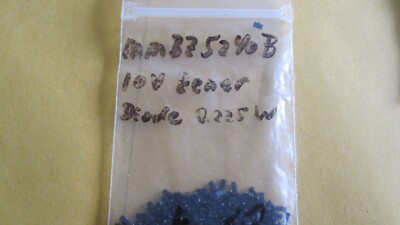 20 PCS, MMBZ5240BLT1,Zener Diode 10 V 225 mW ±5% Surface Mount,SOT-23