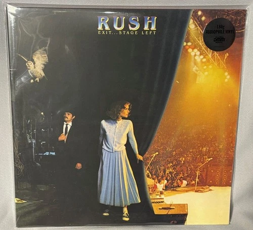 LP RUSH Exit Stage Left (AUDIOPHILE 180g Vinyl, 2015) NEW MINT SEALED